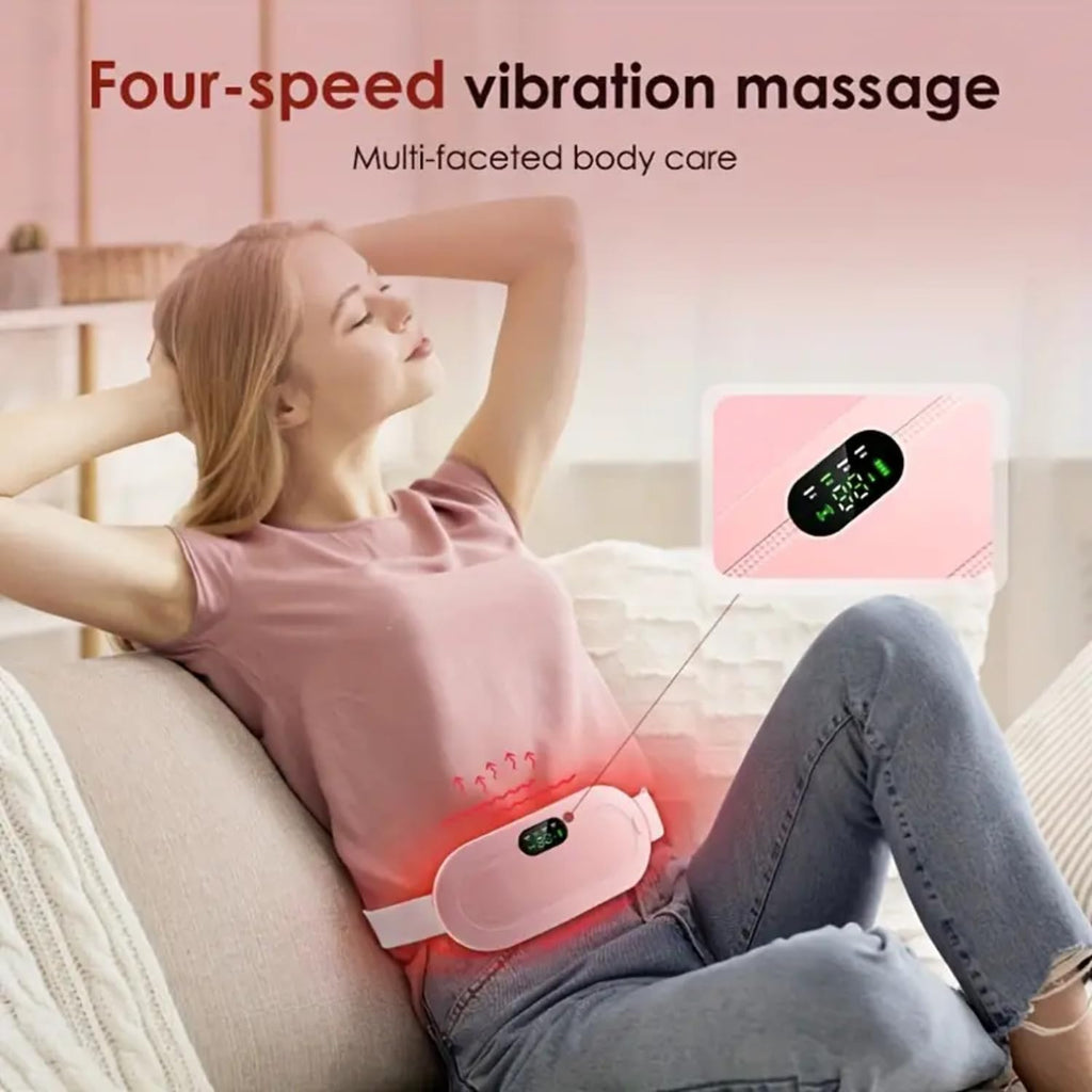 Smart Rechargeable Heating Belt – Adjustable Heat & Comfort